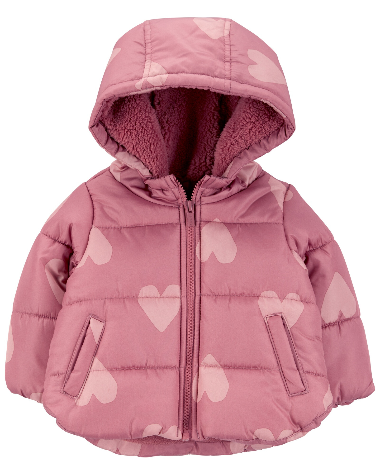 Campera resistente al agua, diseño corazones Campera resistente al agua, diseño corazones