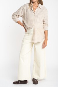 Jean Lemon Mama Wide Leg Nacar