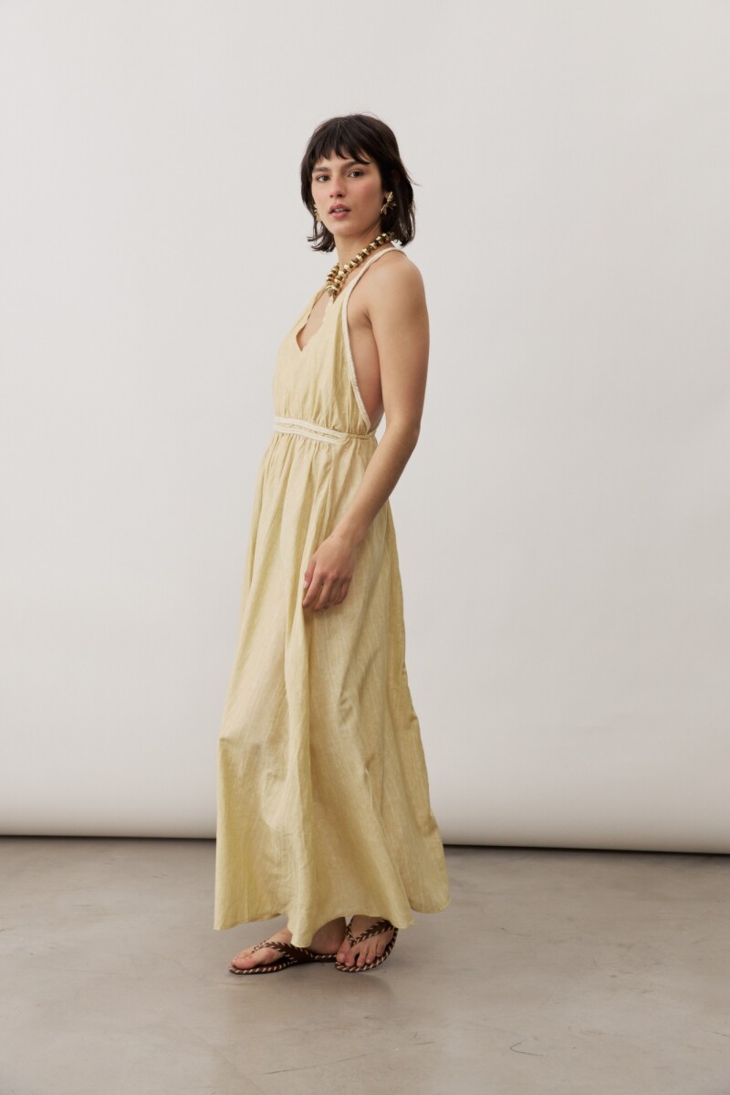 Vestido Plec AMARILLO