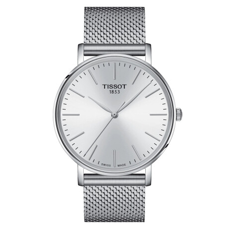 Reloj Tissot Everytime Gent en acero con esfera gris claro Reloj Tissot Everytime Gent en acero con esfera gris claro