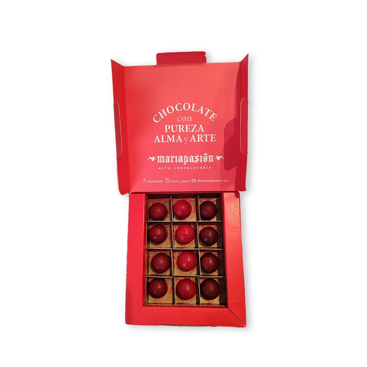 Caja Bombones Amor x12 Unidades 