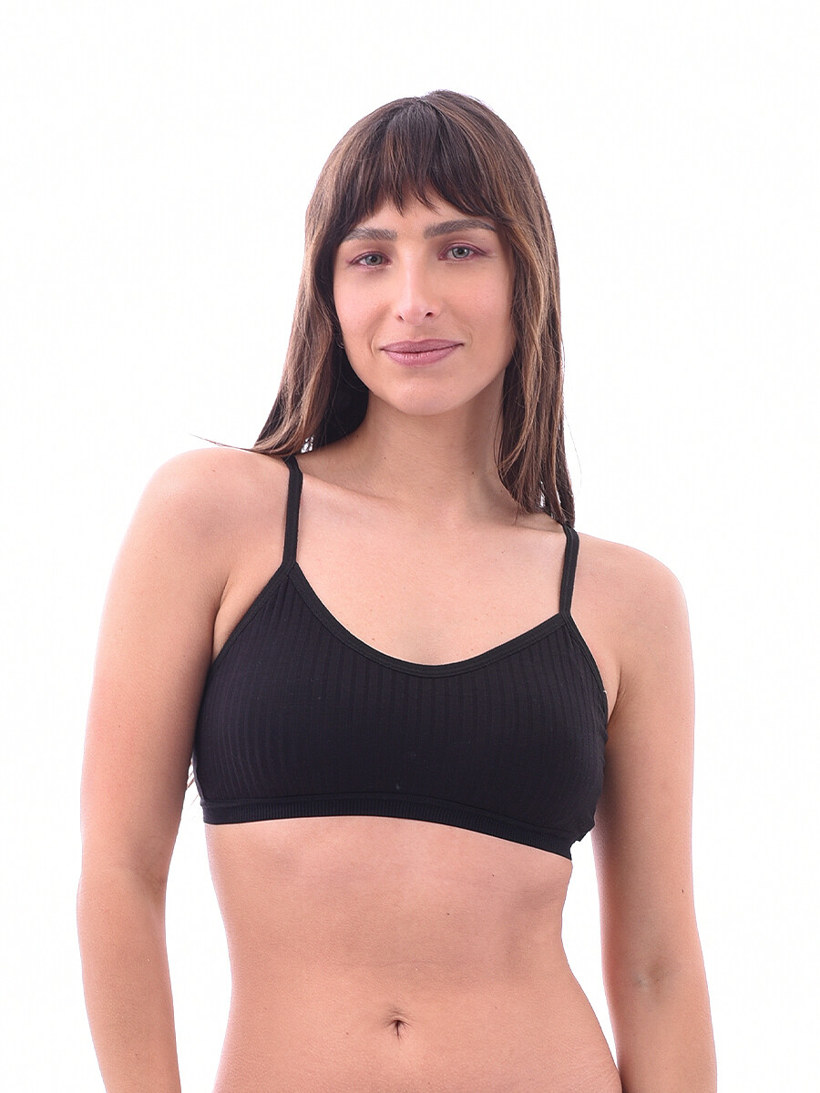 BRALETTE MELON - NEGRO 
