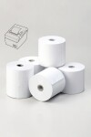 Rollo Ticketera Termico liso 80mm x 80 m - BLANCO Rollo Ticketera Termico liso 80mm x 80 m - BLANCO