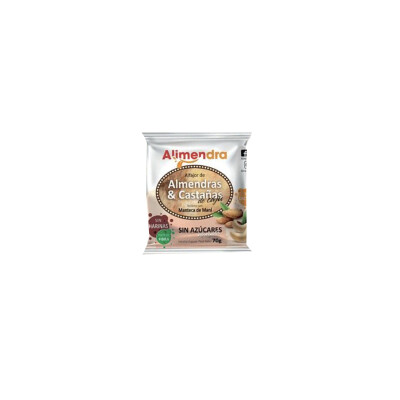 Alfajor de almendras y castañas con manteca de maní Alimendra Alfajor Alm Y Cast Mant Mani