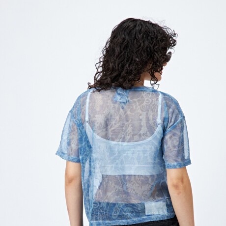 TOP RUST Azul Lavado