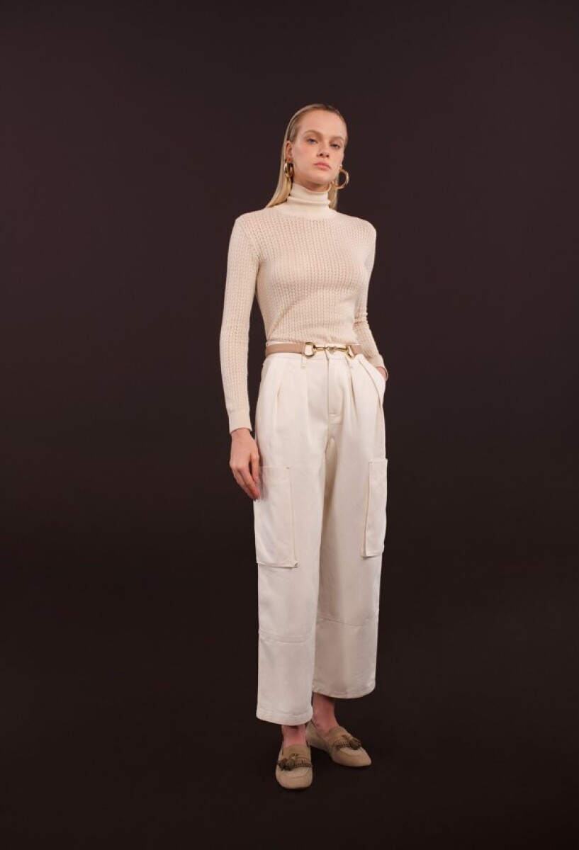 Blusa Eva - Beige 