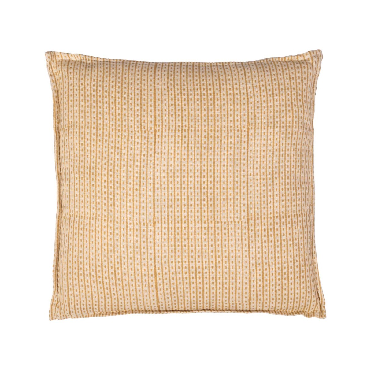 ALMOHADÓN RODA 45*45 - ALGODON BEIGE/TAUPE 