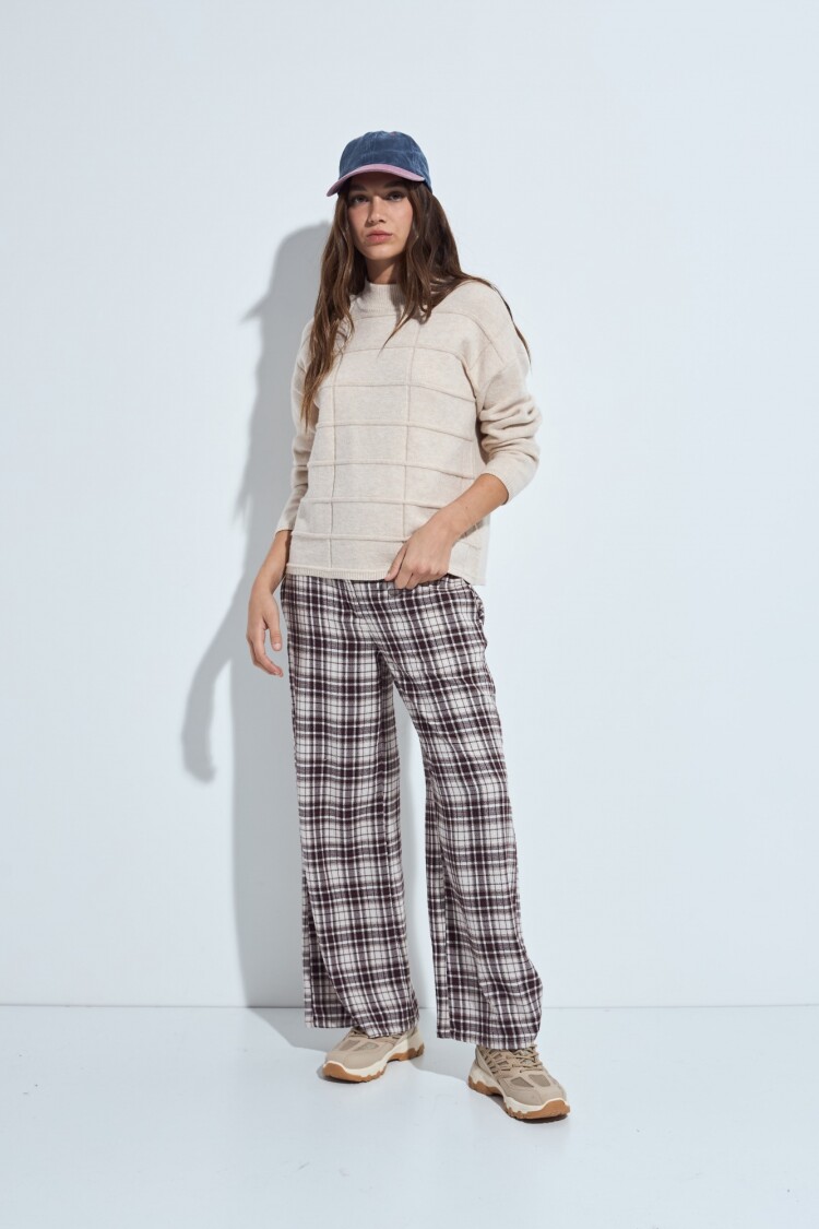 POLERA COLMAL Beige Melange