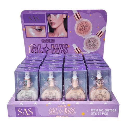 SAS Iluminador para rostro y cuerpo Dorado Intenso