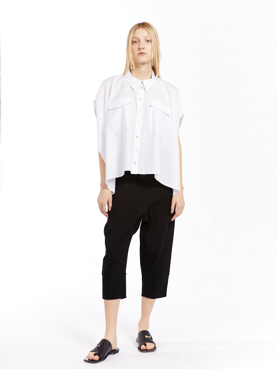 Camicia rettangolare - Blanco 