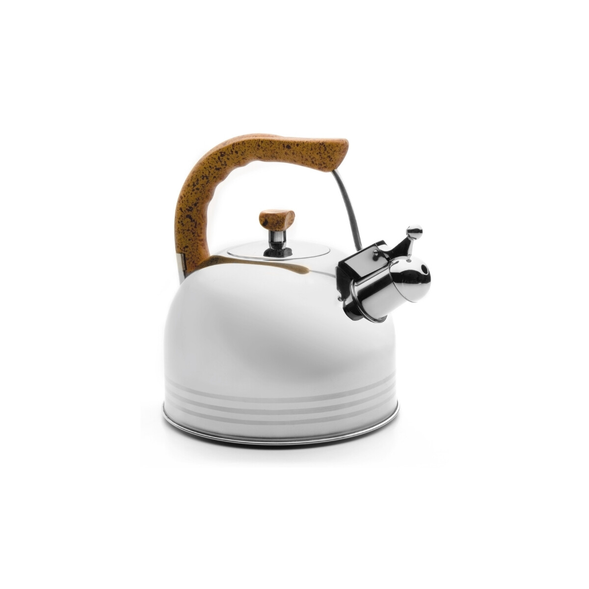 Caldera con Silbato de Acero Inoxidable 4 Litros 