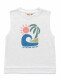 MUSCULOSA ITEMS BLANCO.