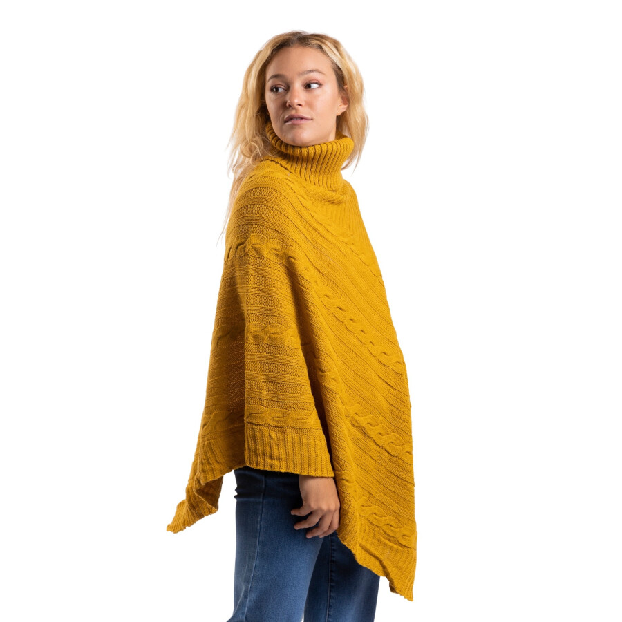 CHERRY PONCHO YELLOW