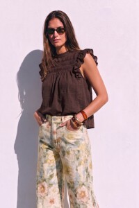 Blusa Marron