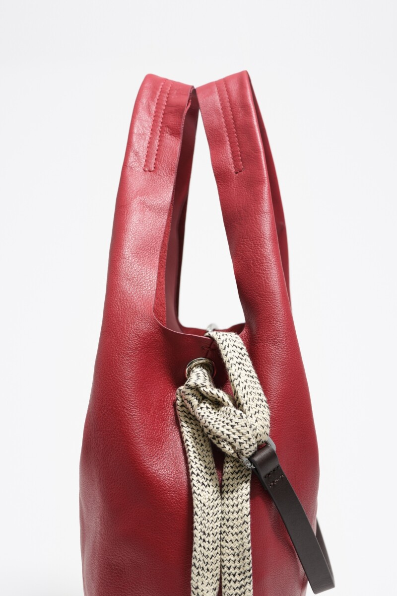 BOLSO PAPER GRANDE Rojo