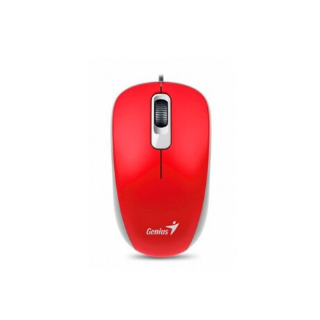 Mouse Optico Genius DX-110 USB Rojo Mouse Optico Genius DX-110 USB Rojo