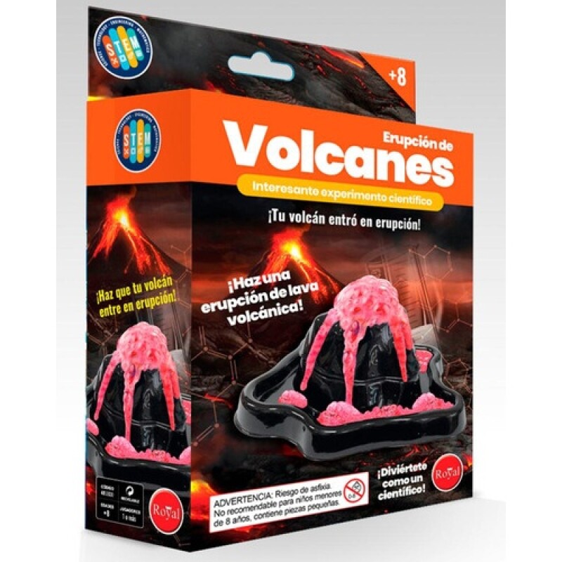 Juego de mesa Kit erupción de volcanes Royal Juego de mesa Kit erupción de volcanes Royal