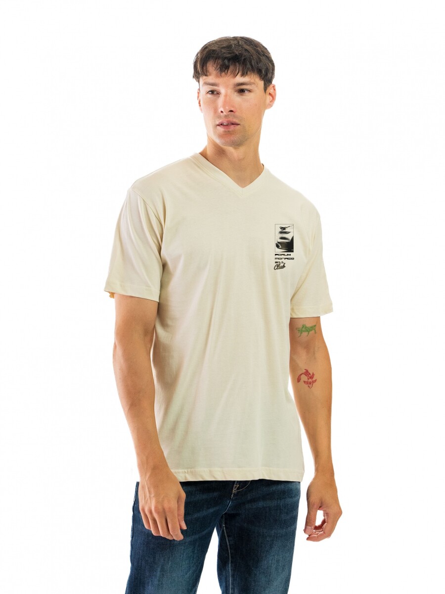 Remera Estampada C/V BGDH REVB-21 - Birch/ Vehículo 028 