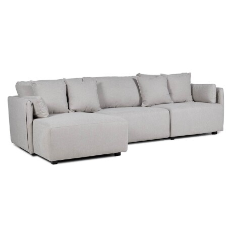 Rinconera Torino - Tela Microfibra - Chaise Izquierdo 3A-341 (Beige)