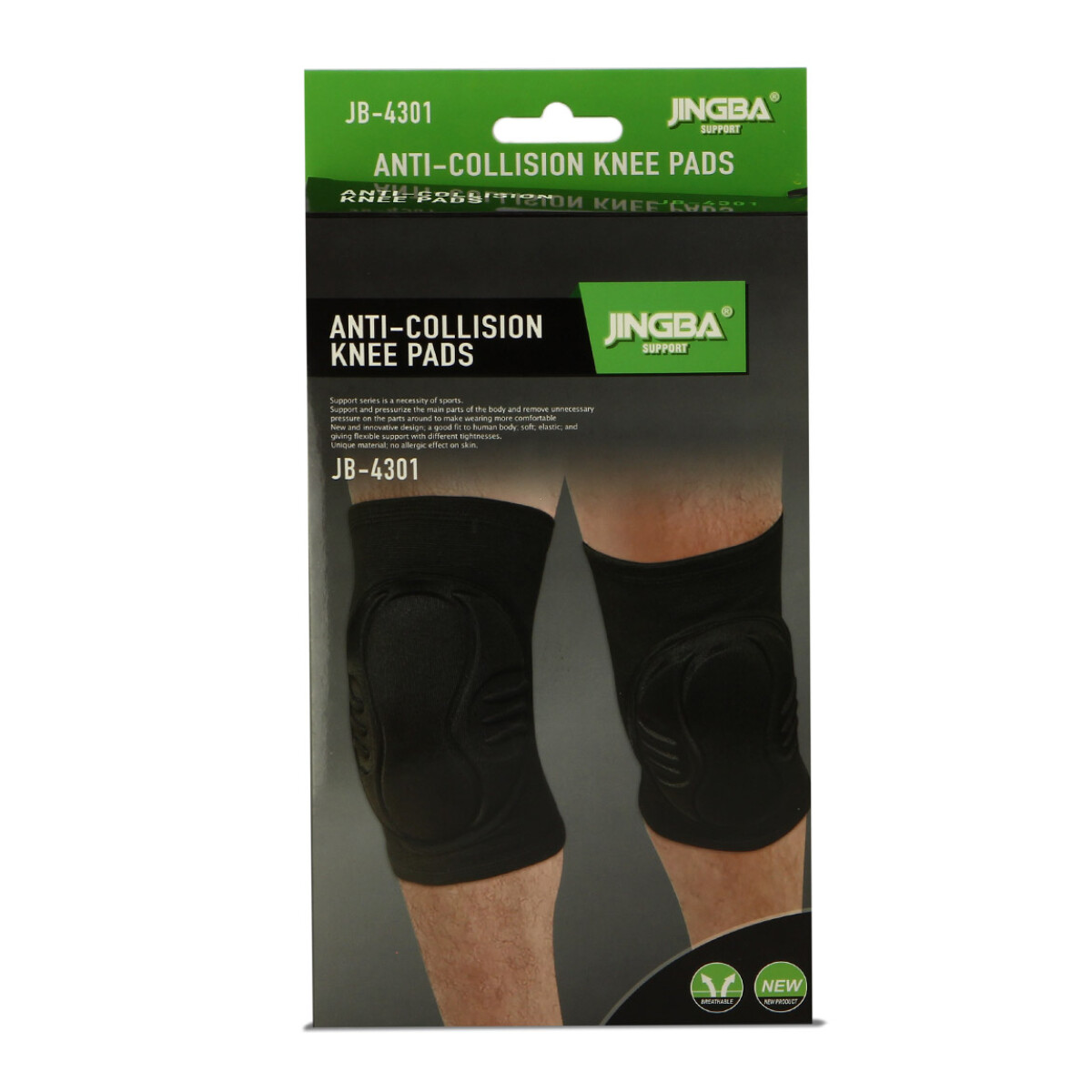 Macri Rodillera Unisex - Negro - Negro 