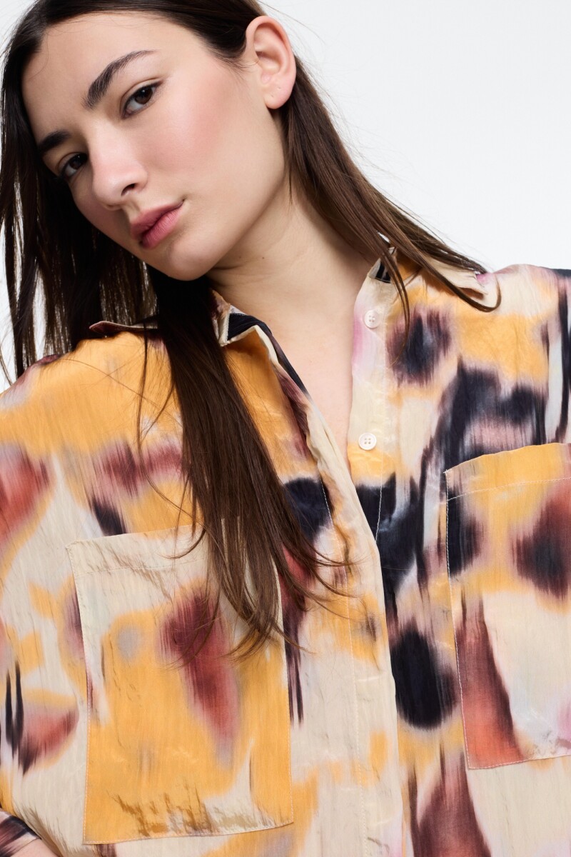 CAMISA OVERSIZED Amarillo