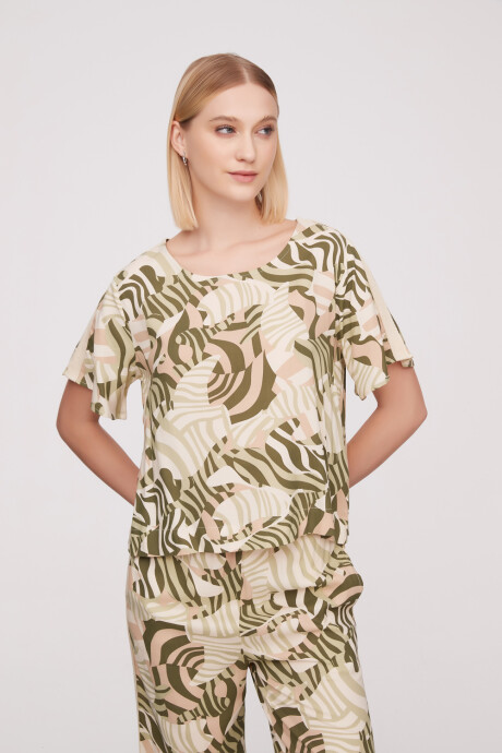 Blusa Dalhoia Estampado 1