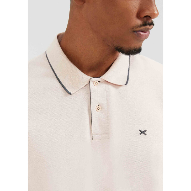 CAMISA POLO MM MASC BEGE CLARO