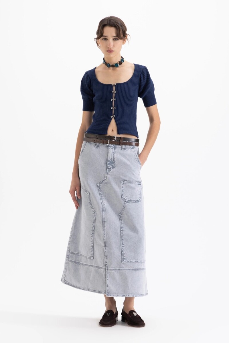 POLLERA PARK CITY Gris