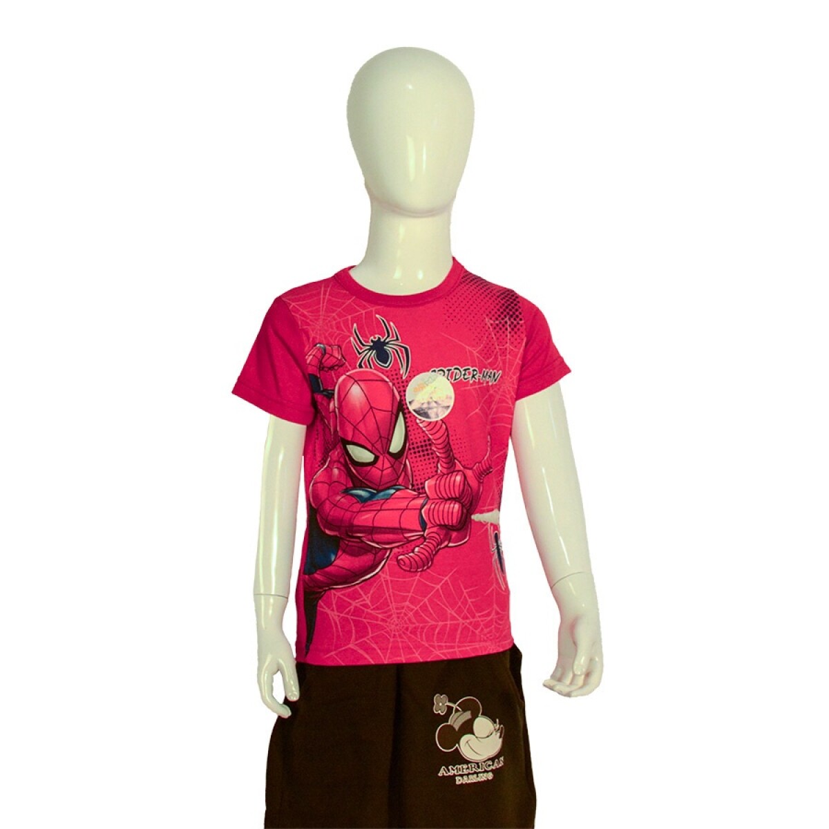 Remera Marvel Spiderman de Niños - SPTISS2456092 - Rojo 