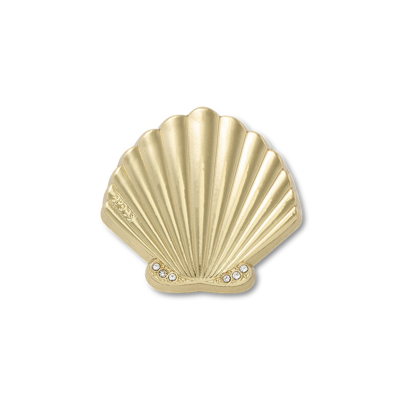 Jibbitz™ Charm Pave Seashell Multicolor