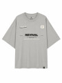 REMERA DUST FUT II GRIS CLARO