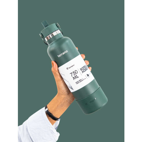 Botella Térmica Con Pico 750Ml. Verde