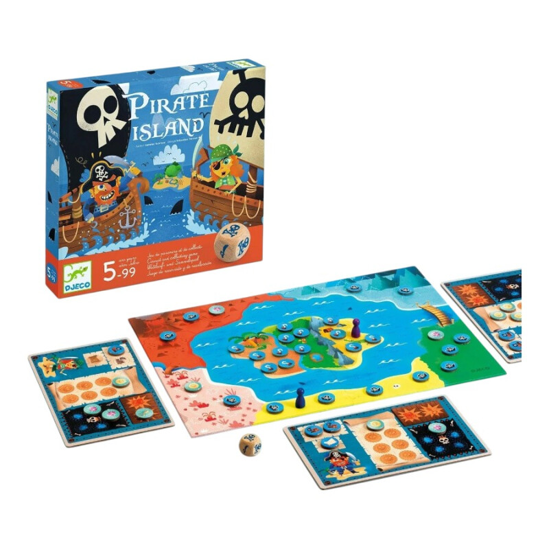 Juego Pirate Island Djeco Juego Pirate Island Djeco