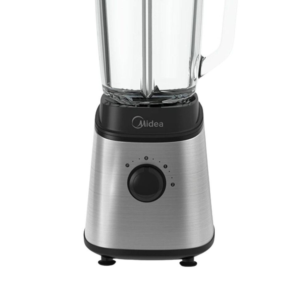 Licuadora de Vidrio Inox 1,5 L - Modelo BL2526 - Midea Licuadora de Vidrio Inox 1,5 L - Modelo BL2526 - Midea