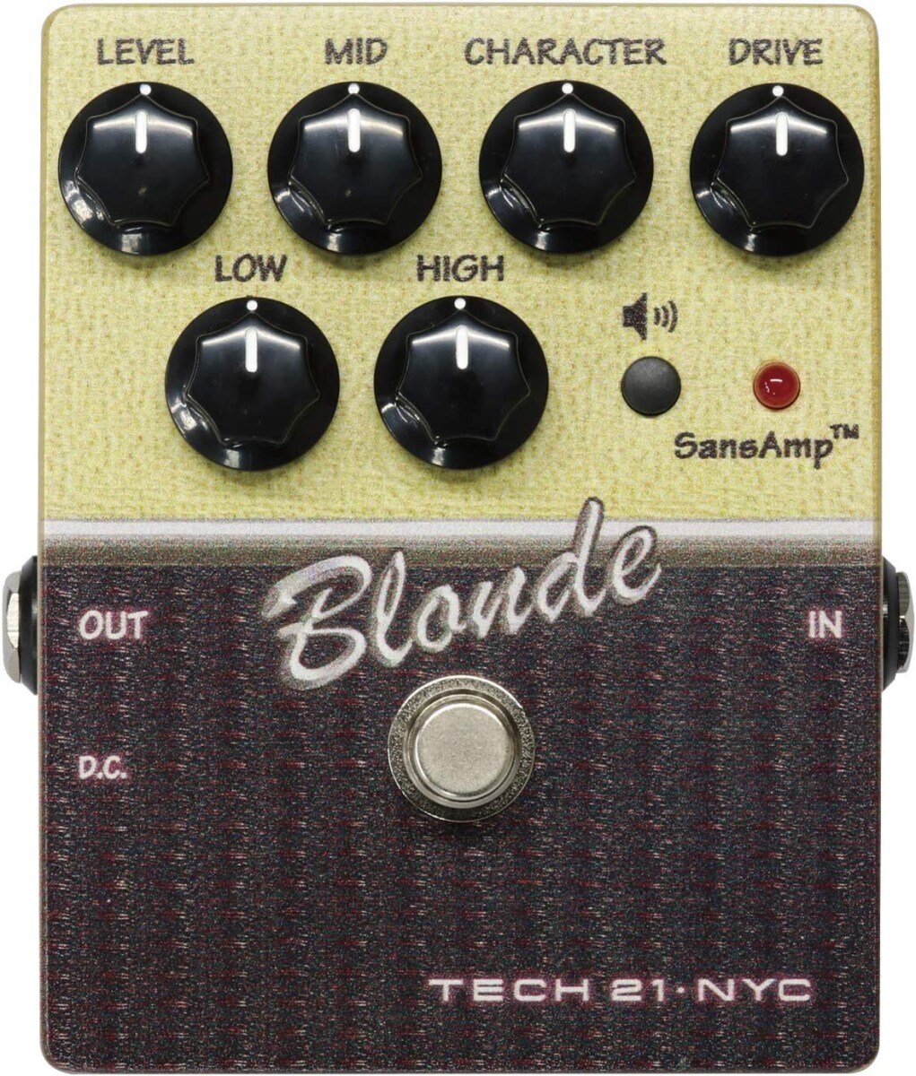 PEDAL DE EFECTO SANSAMP BLONDE/DISTORSION (v2) 