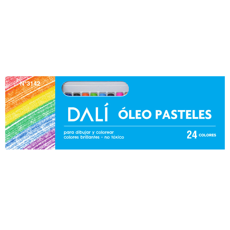 Óleo Pasteles x24 Dalí #Óleo Pasteles x 24 Dalí