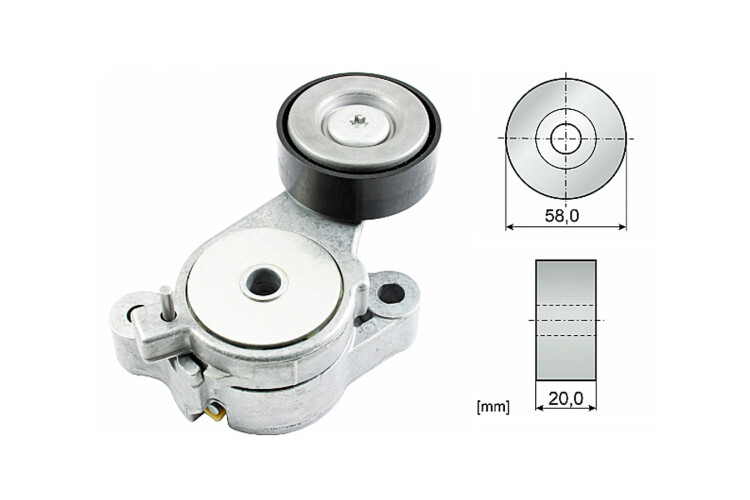 Tensor De La Correa Volks Vento 17-25 Tensor De La Correa Volks Vento 17-25