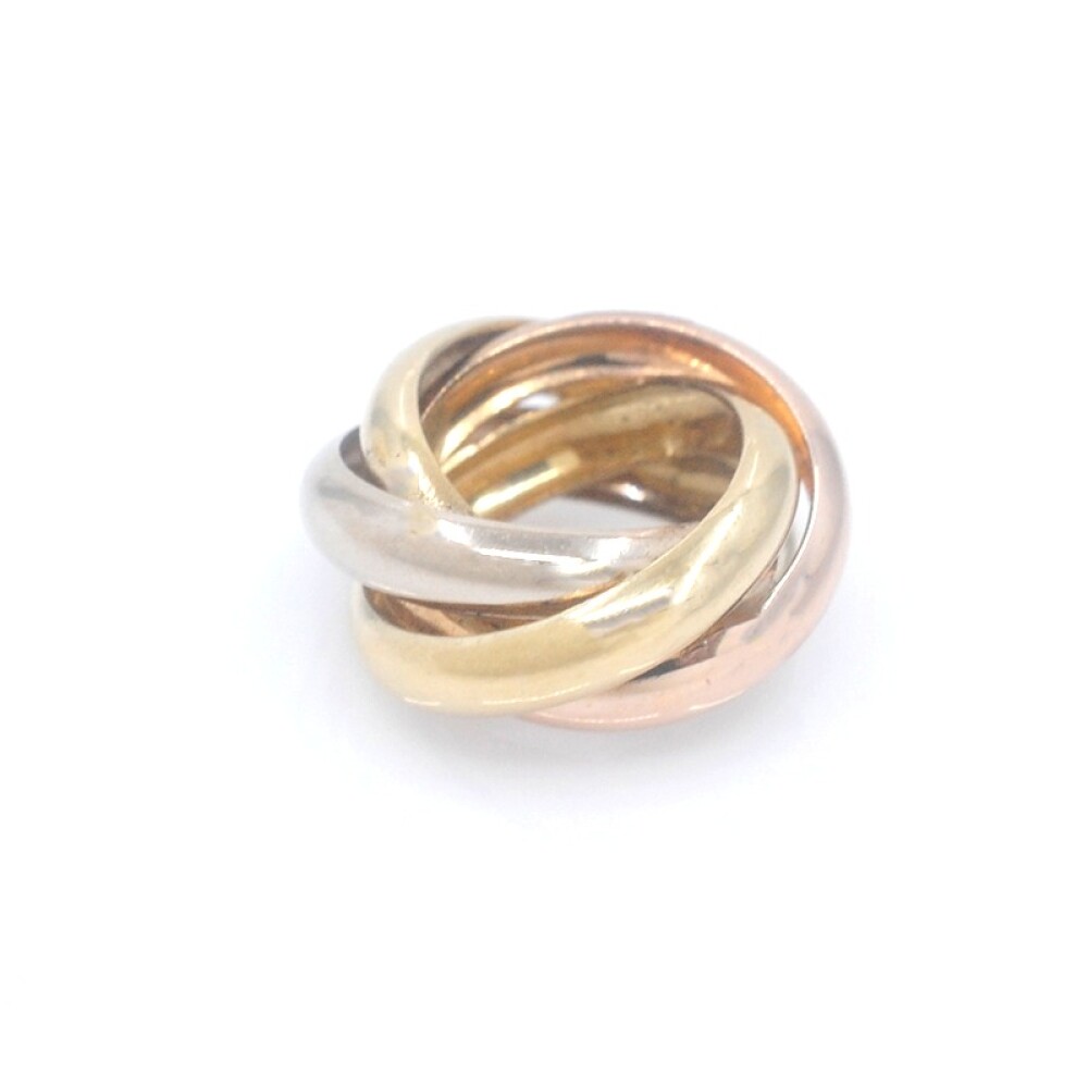 Colgante en oro 18k de 3 tonos Colgante en oro 18k de 3 tonos