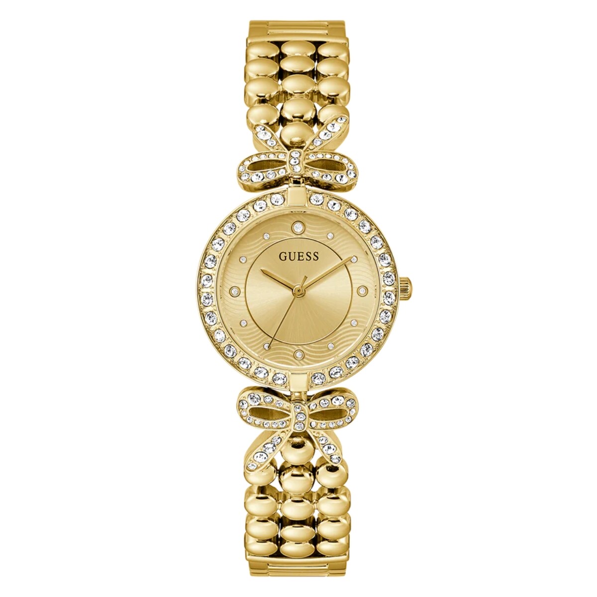Reloj GUESS RIBBON Acero Dorado Esfera 30mm 