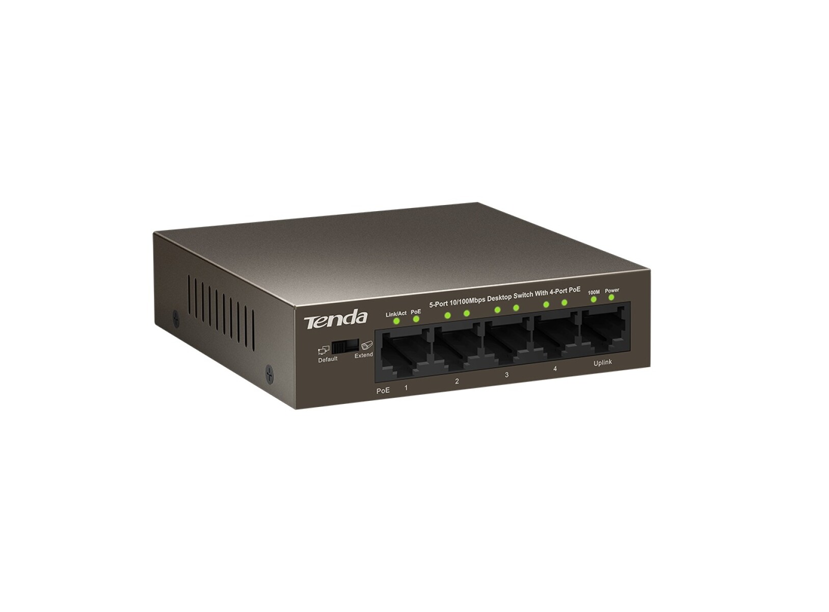 Switch 4+1 Puertos Poe Tenda 