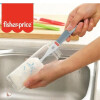 Cepillo limpia biberon fisher price celeste