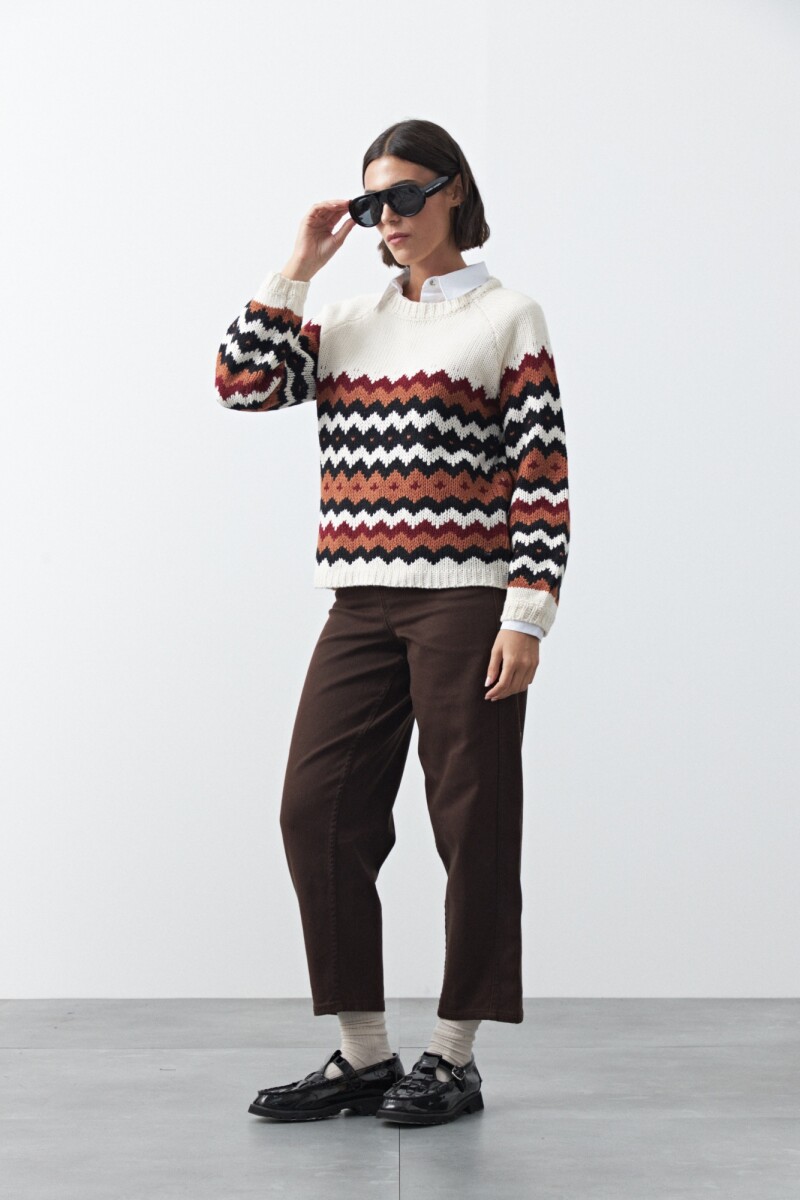 SWEATER CEDRINA Crudo