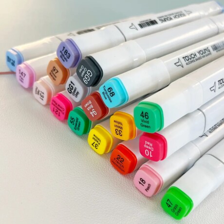 Caja X80 De Marcadores Doble Punta 250196 Universo Binario 001