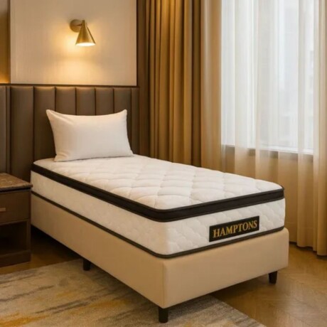 Sommier 1 Plaza Hamptons Mercury 90X190 Beige