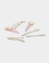 Hebillas Infantiles Con strass Set De Hebillas Infantiles - Combinacion Bicolor