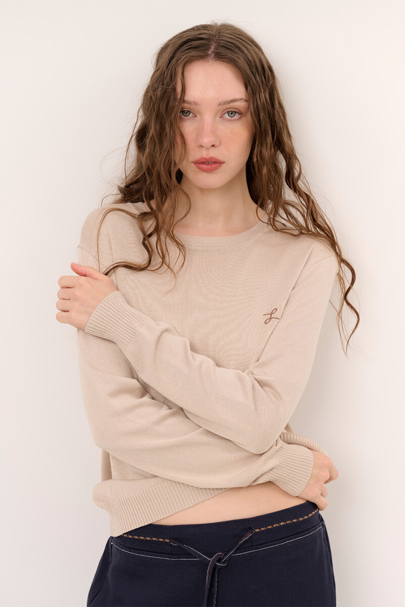 SWEATER VIVI - BEIGE 