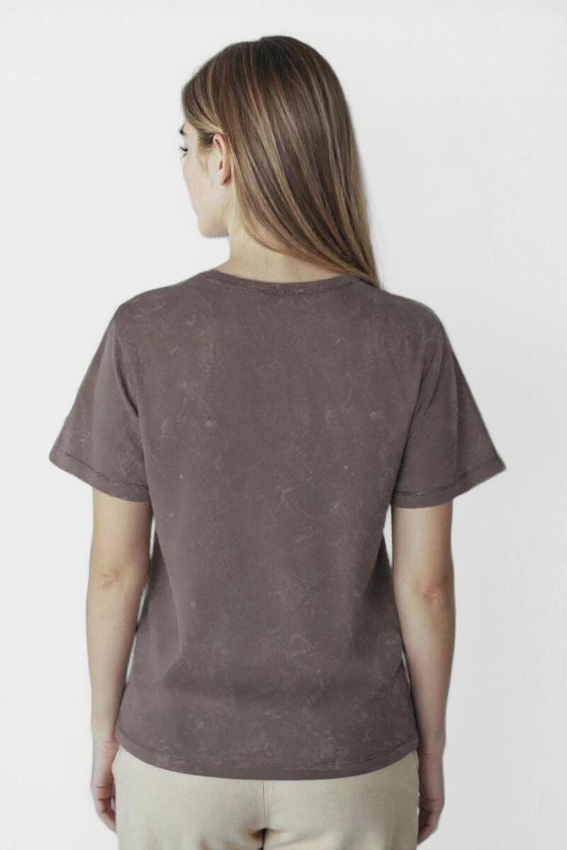 Remera Gala Marrón