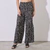 Pantalon Pull On Print NEGRO/CRUDO