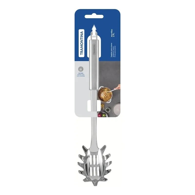 Cuchara Para Pasta En Acero Inoxidable - 63809/500 - Tramontina Cuchara Para Pasta En Acero Inoxidable - 63809/500 - Tramontina