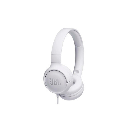 Auriculares con Cable JBL T500 On-ear Blanco